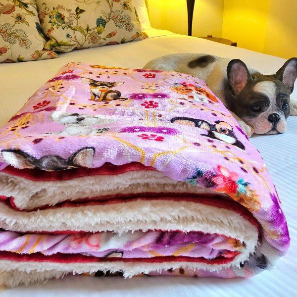 Luxury Pet Blanket - Pretty N Pink - Image 4
